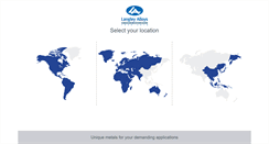 Desktop Screenshot of langleyalloys.com